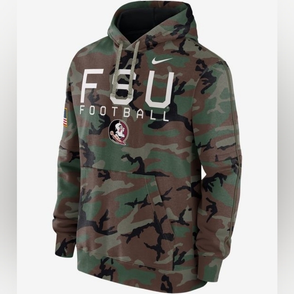 Florida State Seminoles University Men’s Nike College Pullover Hoodie Size 2XL